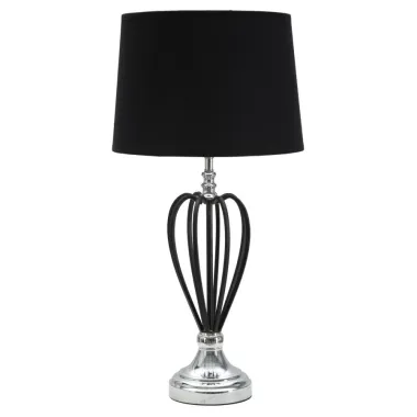 LAMPA STOŁOWA DARKY SILVER 28X56 cm MIN 2